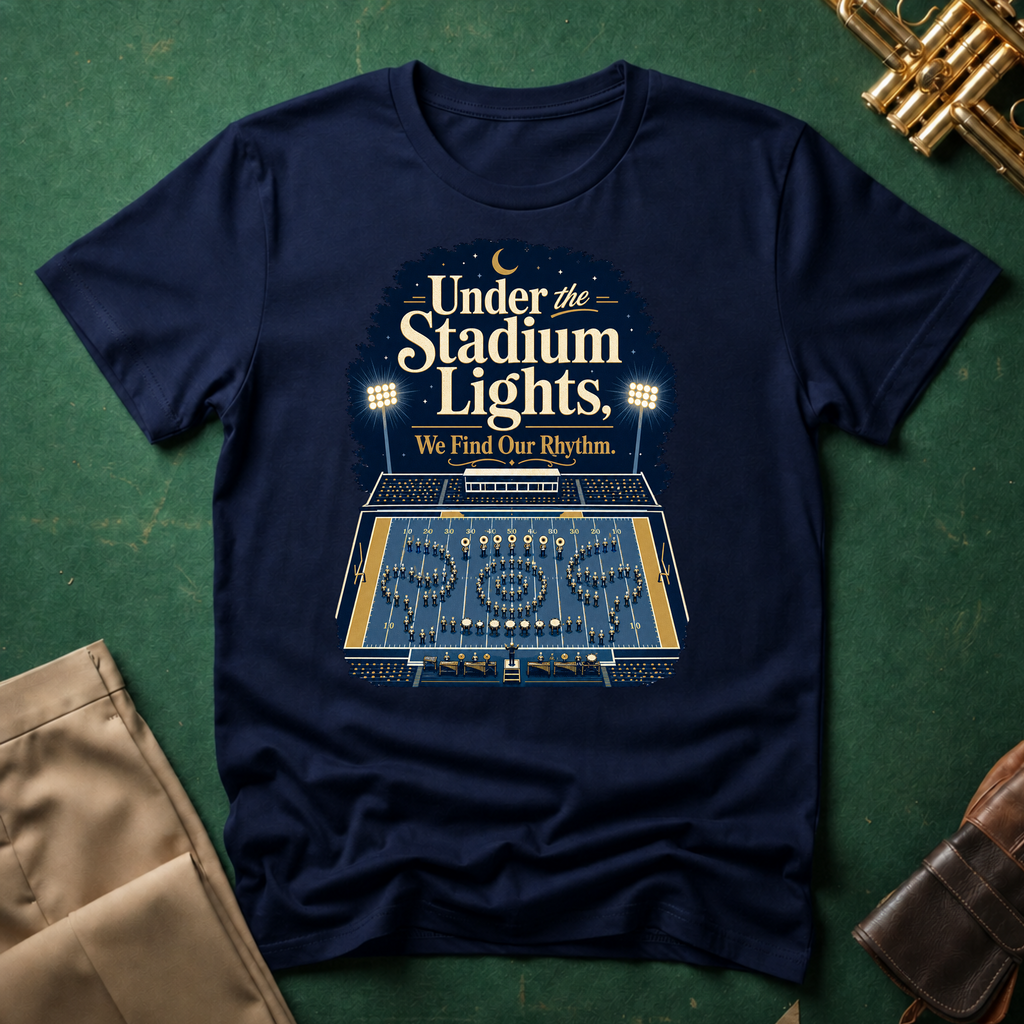Under the Stadium Lights We Find Our Rhythm T-shirt