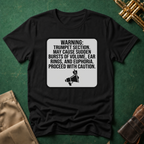 Warning Trumpet Section T-shirt