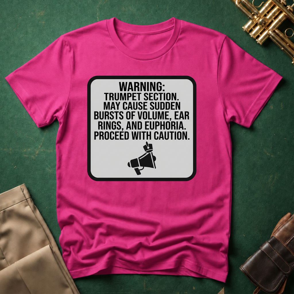 Warning Trumpet Section T-shirt