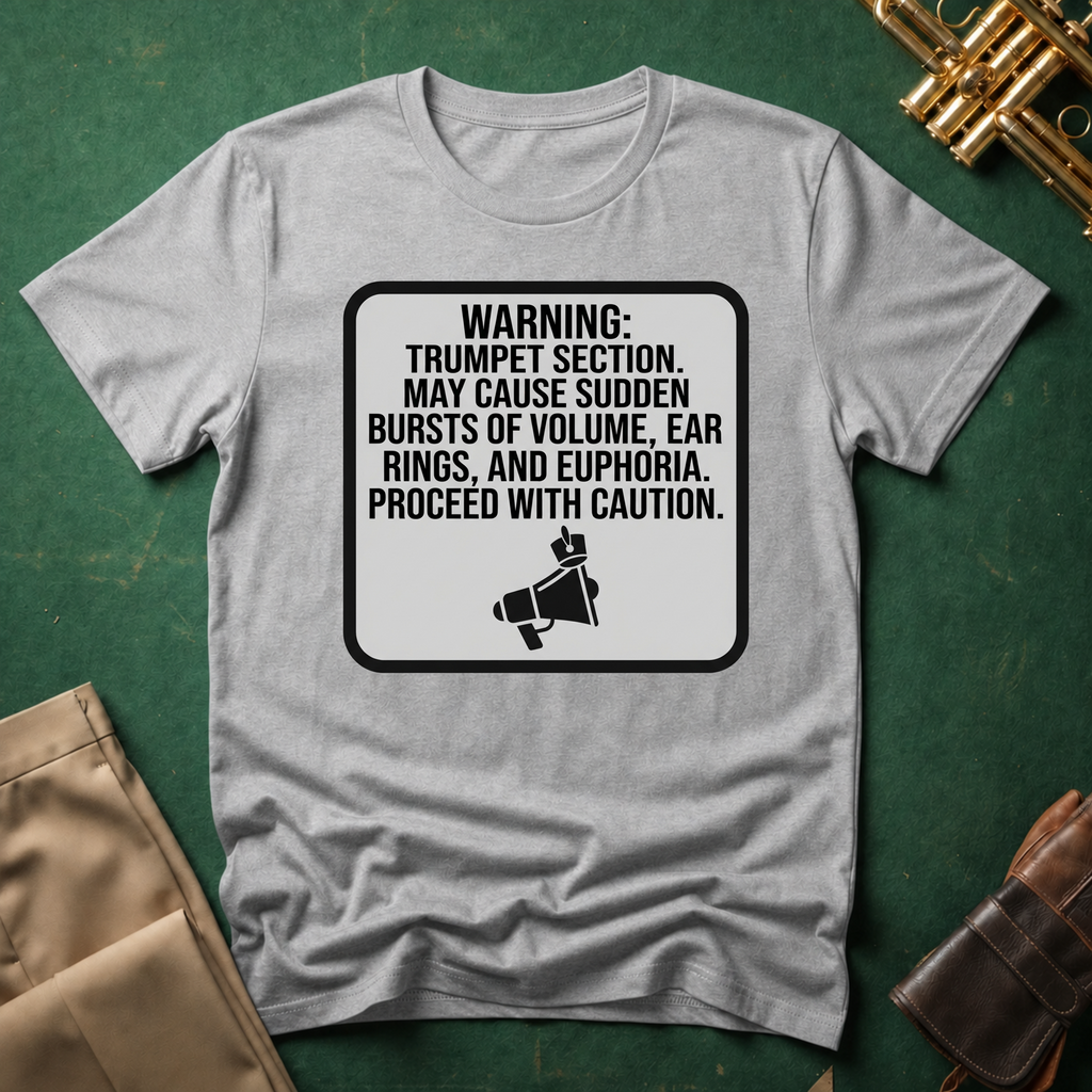 Warning Trumpet Section T-shirt