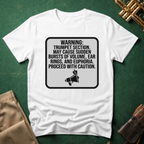 Warning Trumpet Section T-shirt