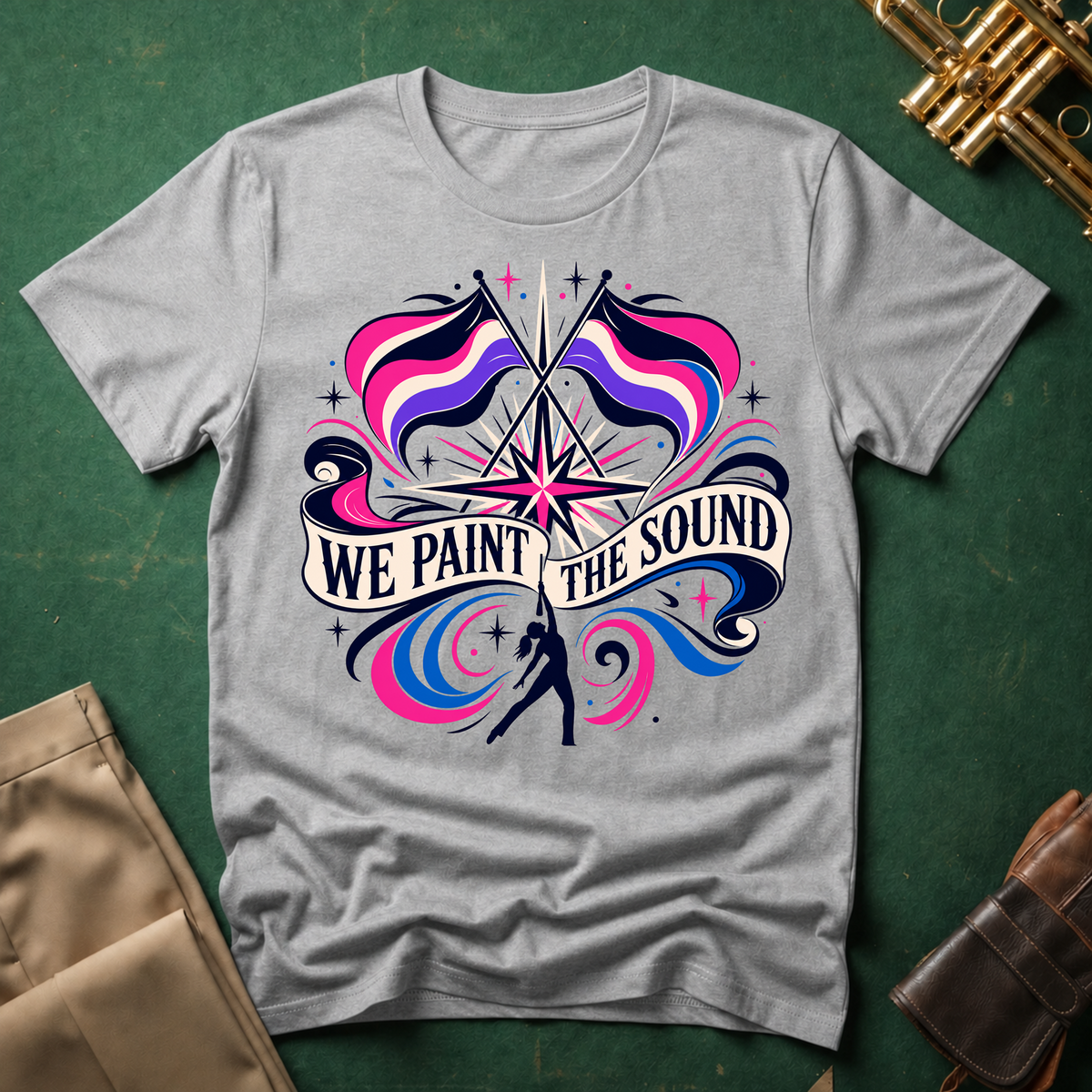 We Paint the Sound Bright Colored T-shirt